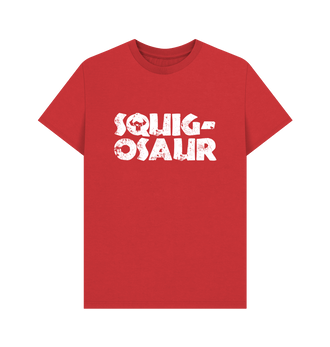 Red Squigosaur T Shirt