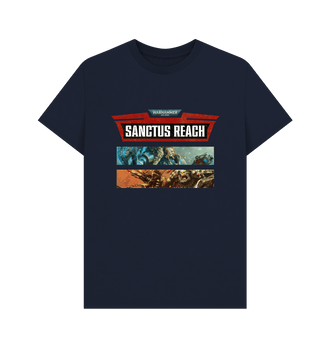 Navy Blue Warhammer 40,000: Sanctus Reach T Shirt