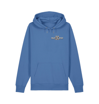 Bright Blue Premium Space Marine 2 Titus' Helm Hoodie