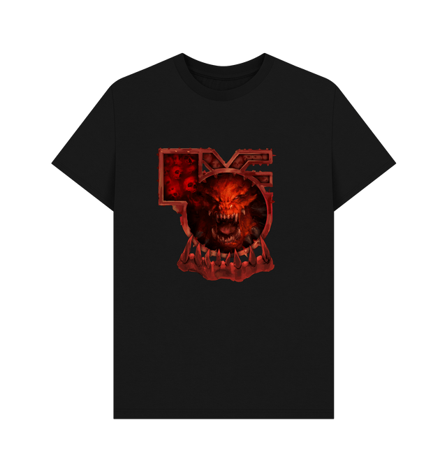 Black World Eaters Bloodthirster T Shirt