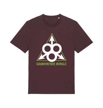 Red Brown Printed T-shirt