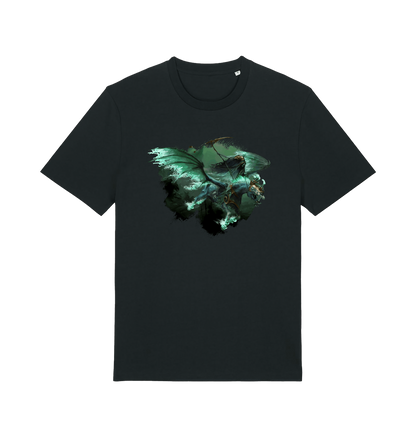 Black Printed T-shirt