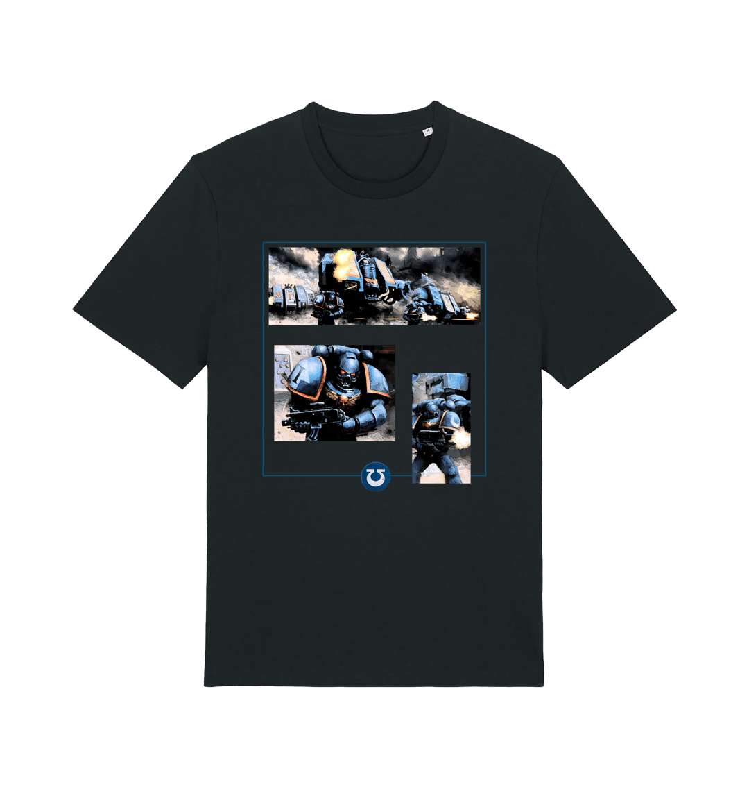 Black Printed T-shirt