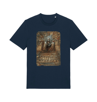 French Navy Printed T-shirt