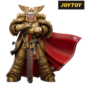 JoyToy Warhammer The Horus Heresy Action Figure - Imperial Fists Rogal Dorn, Primarch of the VIIth Legion, (1/18 Scale).