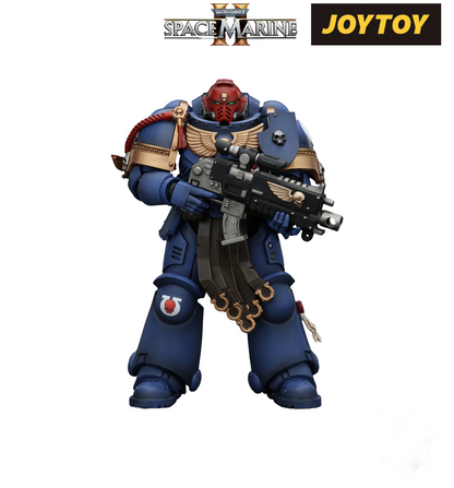 JoyToy Warhammer 40,000: Space Marine 2 Action Figure - Sergeant Gadriel (1/18 Scale)