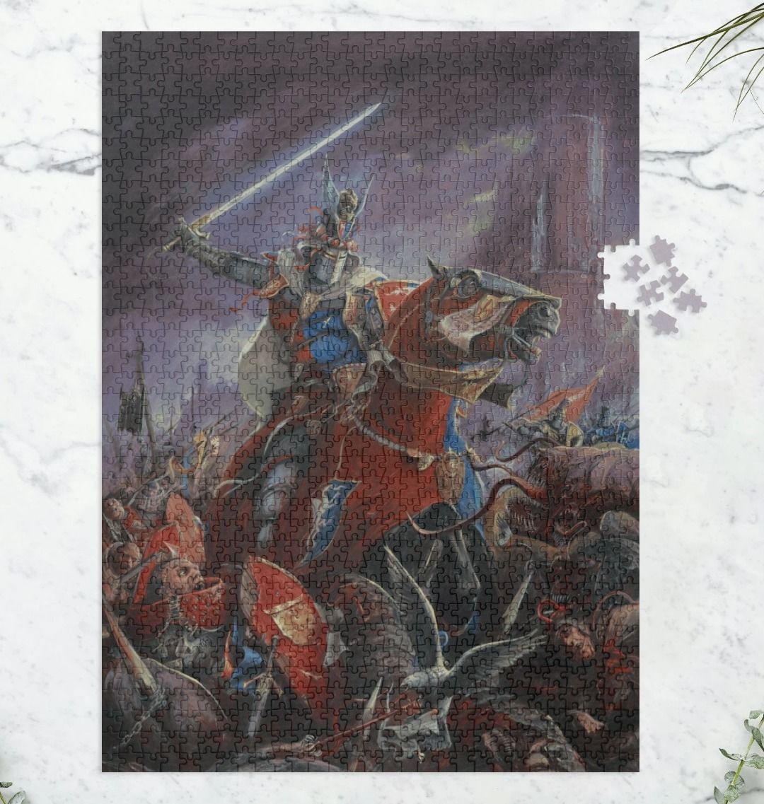 Warhammer The Old World Kingdom of Bretonnia 1000 Piece Jigsaw Puzzle