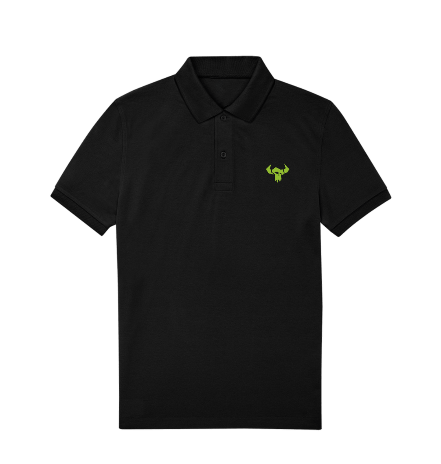 Black Polo Shirt Front