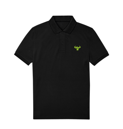 Black Polo Shirt Front
