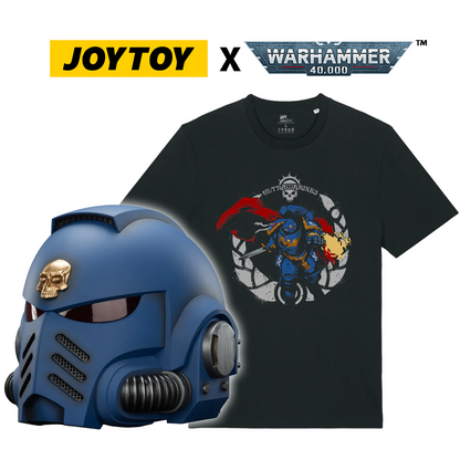 JoyToy Warhammer 40,000: Ultramarines Captain Mk X Helmet (1/1 Scale) Preorder