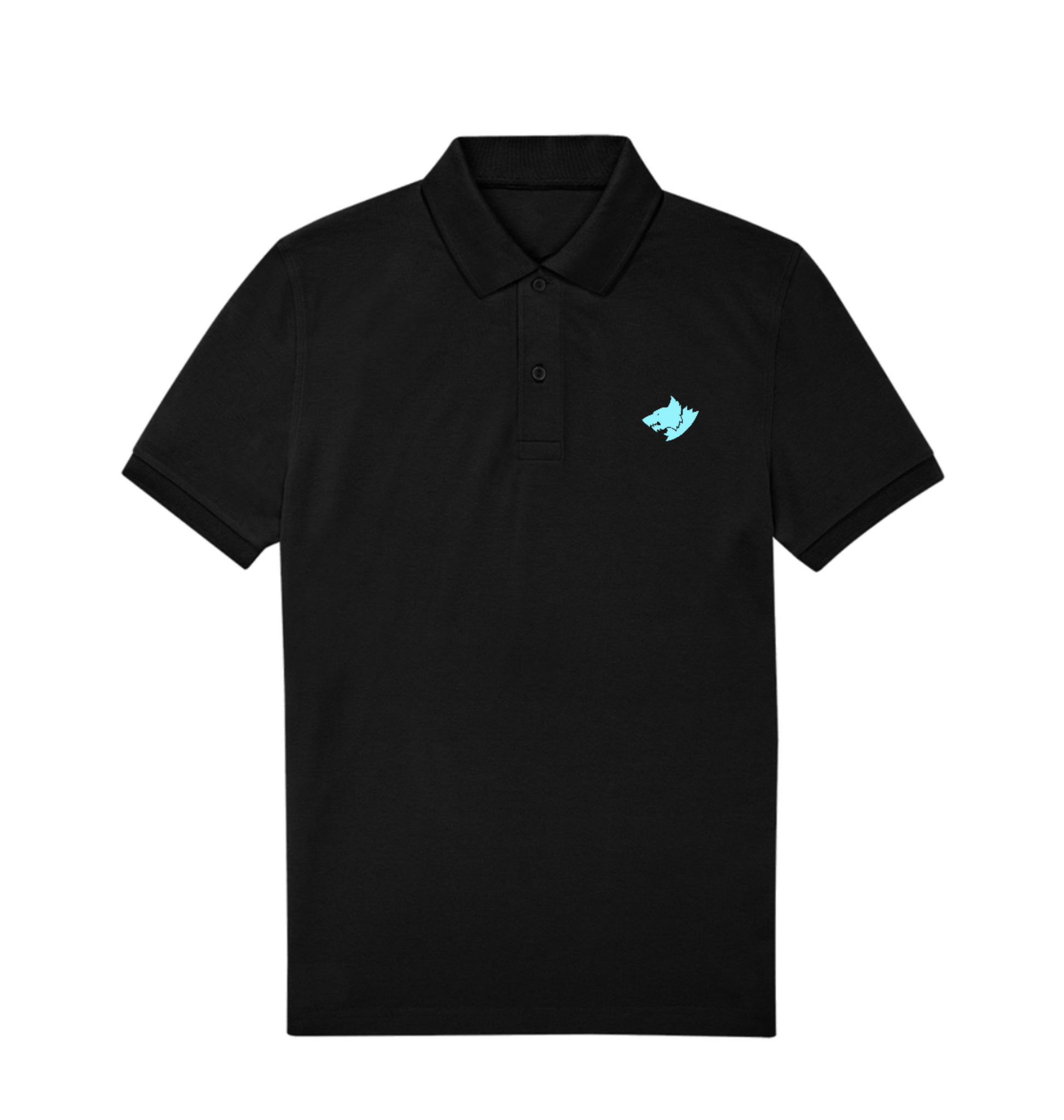 Black Polo Shirt Front