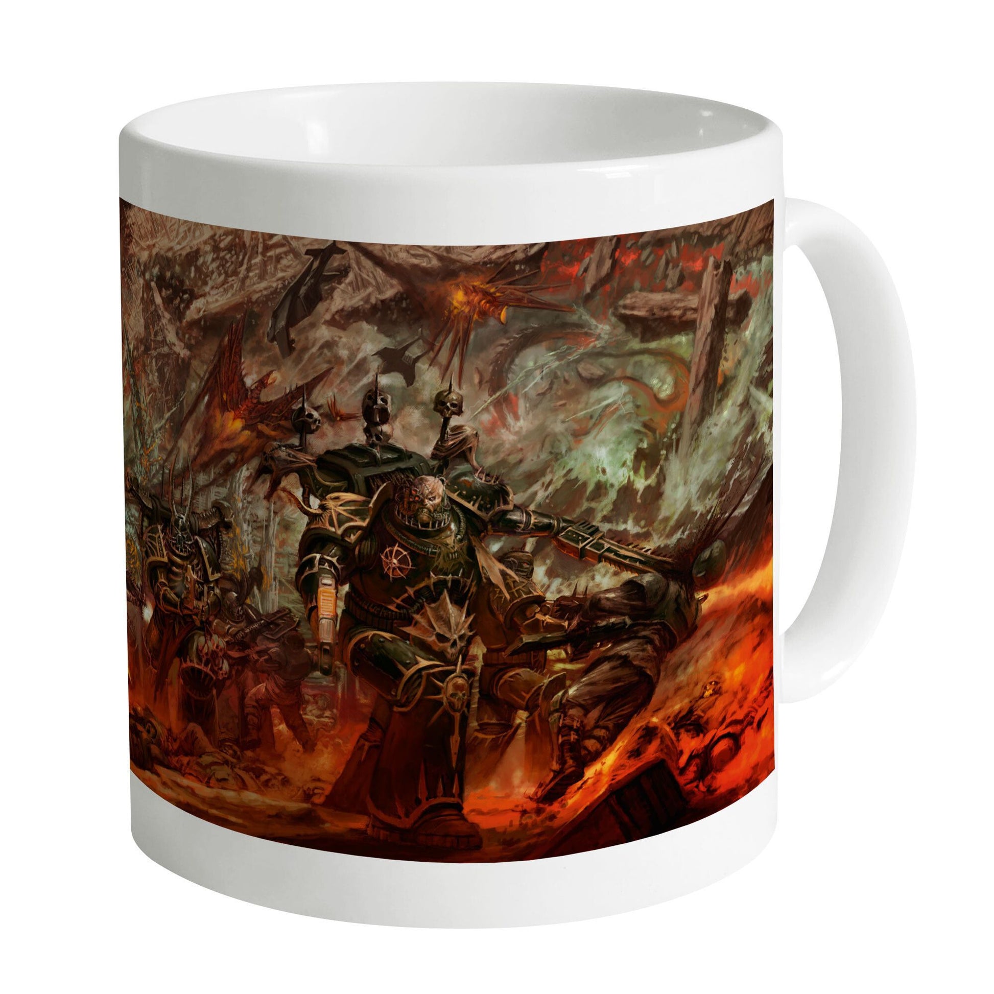 White Mug Front