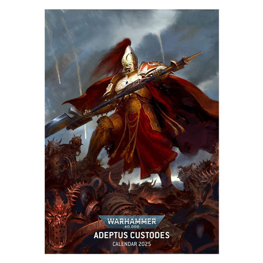 As Shown Adeptus Custodes 2025 Calendar
