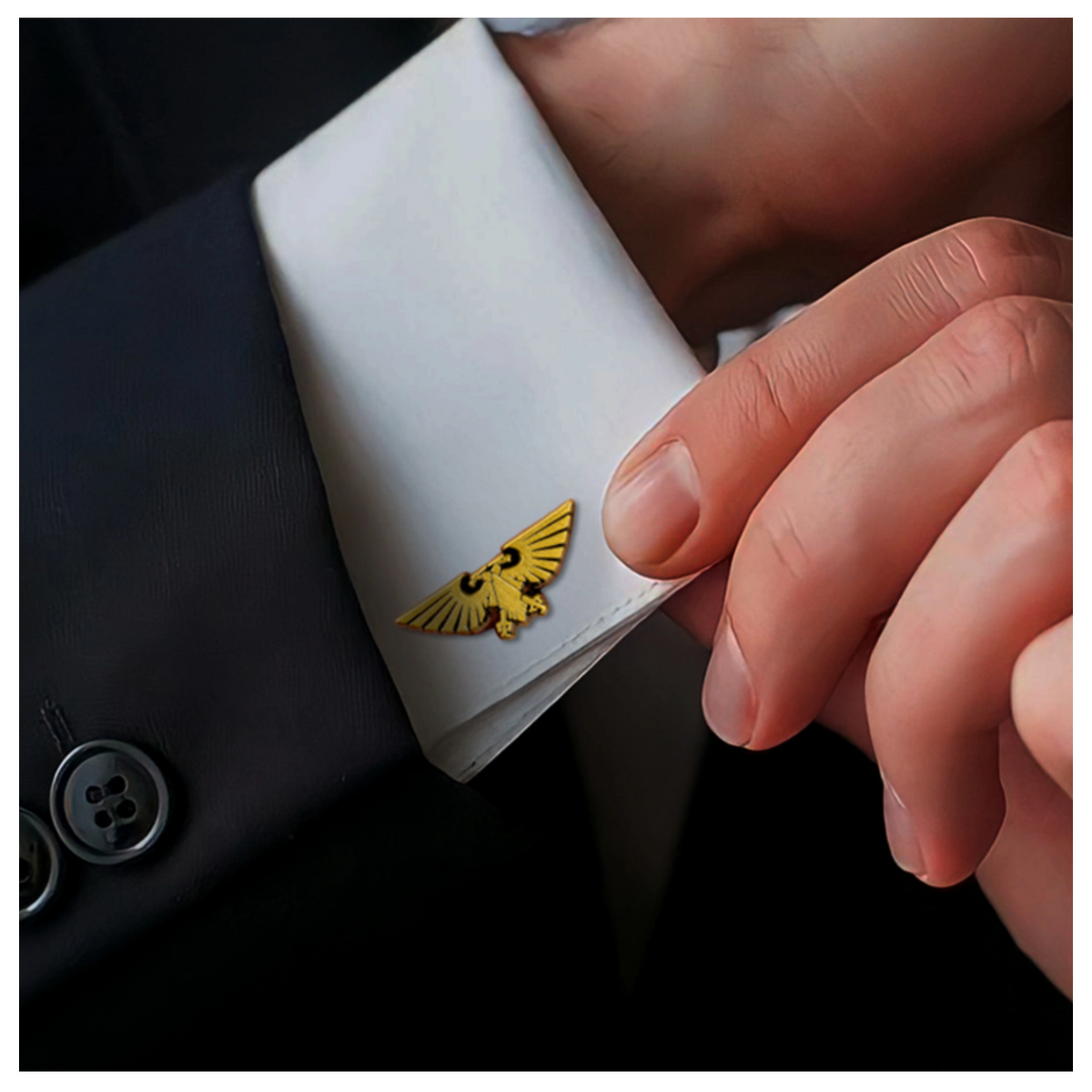Warhammer 40,000: Imperium Cufflinks