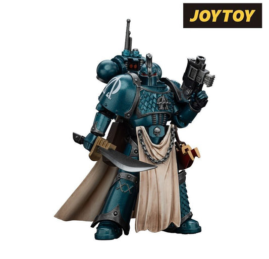JoyToy Warhammer The Horus Heresy Action Figure - Alpha Legion, Legion Praetor with power sword (1/18 Scale)
