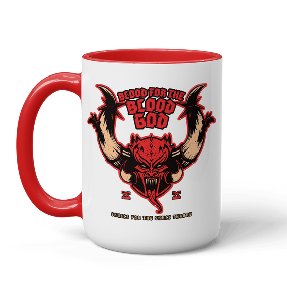 age of sigmar orruk coffee mugs Warhammer Age of Sigmar Blades of Khorne Two Tone Mug – Warhammer  Officially Licensed Merchandise