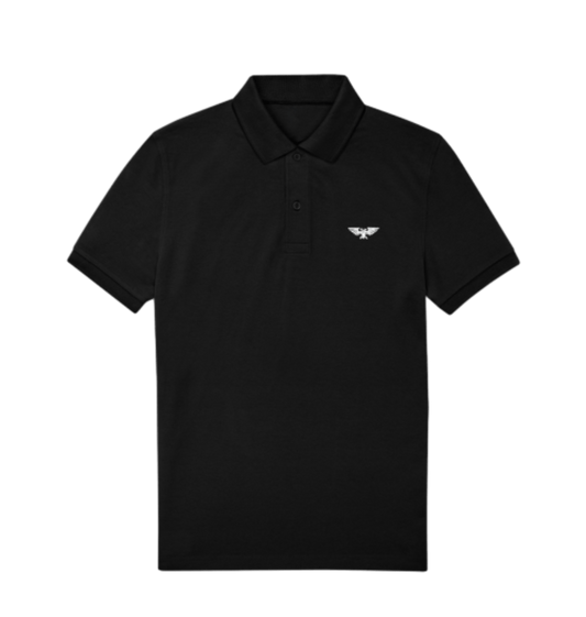 Black Polo Shirt Front