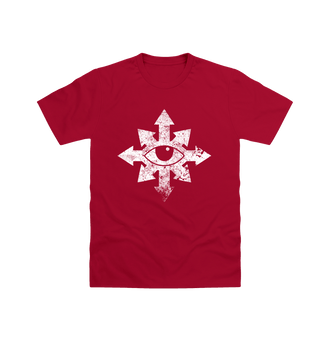 Cardinal Red Black Legion Battleworn Insignia T Shirt
