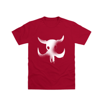 Cardinal Red Beasts of Chaos Graffiti Insignia T Shirt