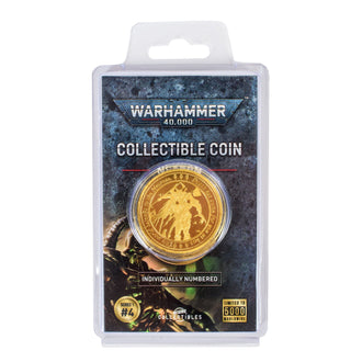 Metal Alloy Warhammer 40,000: Necron Collectible Coin