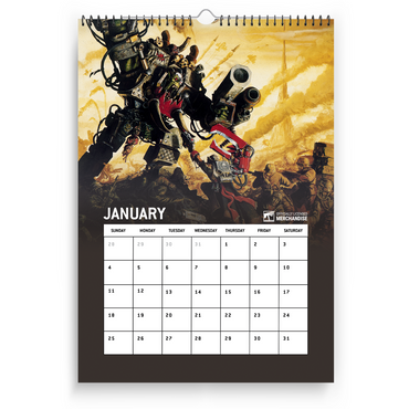 Warhammer 40,000: Orks 2026 Calendar Preorder