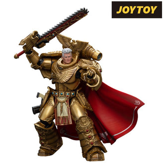 JoyToy Warhammer The Horus Heresy Action Figure - Imperial Fists Rogal Dorn, Primarch of the VIIth Legion, (1/18 Scale).