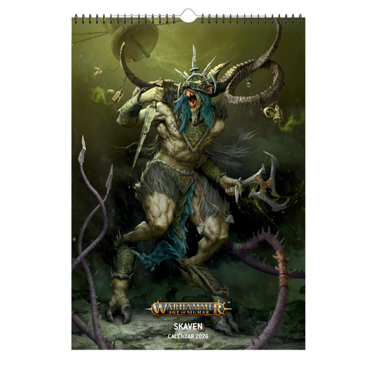 Warhammer Age of Sigmar Skaven 2026 Calendar