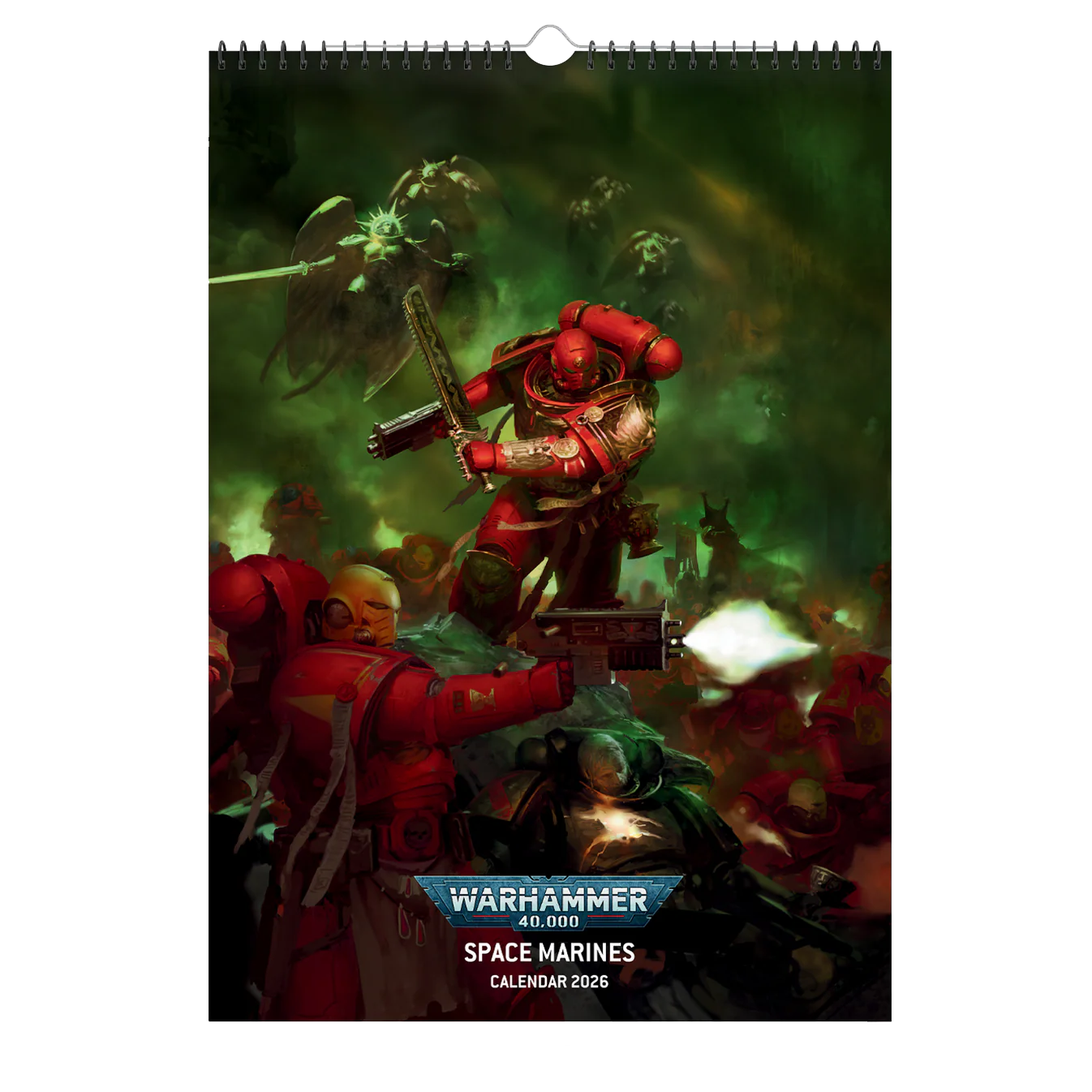 Warhammer 40,000: Space Marines 2026 Calendar