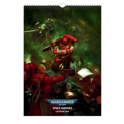 Warhammer 40,000: Space Marines 2026 Calendar