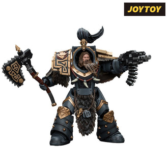 JoyToy Warhammer The Horus Heresy Action Figure - Space Wolves Varagyr Wolf Guard Squad Varagyr Terminator 2 (1/18 Scale)