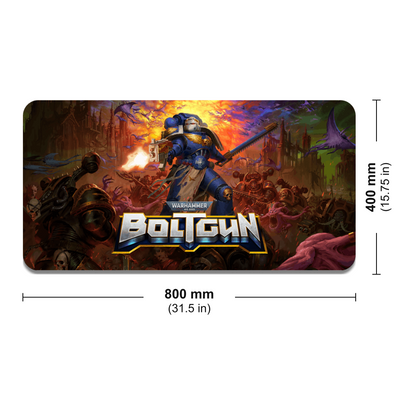 Warhammer 40,000: Boltgun Large Gaming Mat.
