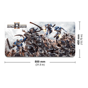 Warhammer 40,000: Space Marine 2 Large Gaming Mat.