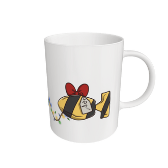 White Red Gobbo Mug