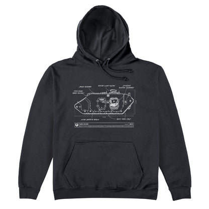 Ultramarines Land Raider Hoodie