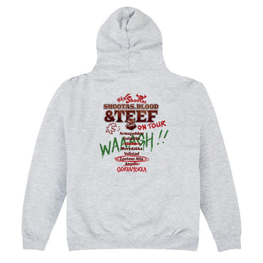 Warhammer 40,000: Shootas, Blood & Teef Tour Pocket Print Heather Hoodie