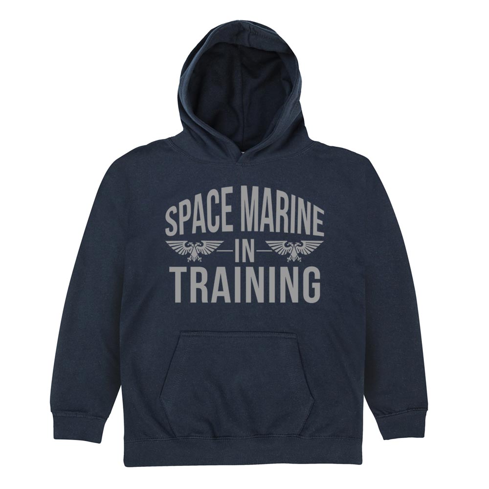 Space Marine In Training Kids Hoodie