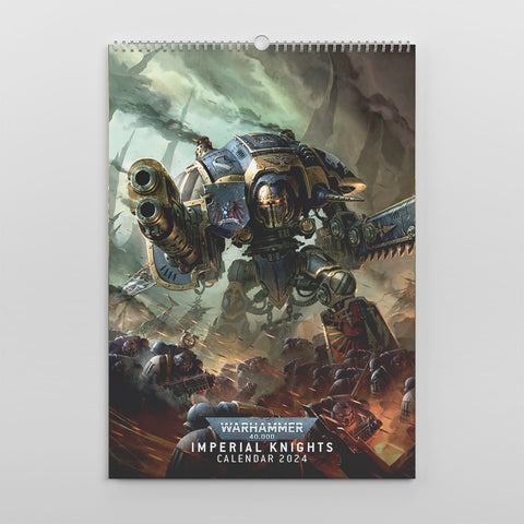 Imperial Knights 2024 Calendar – MERCH.WARHAMMER.COM