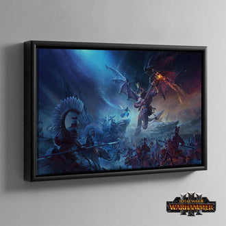 Total War: WARHAMMER III - Kislev vs Khorne Framed Canvas