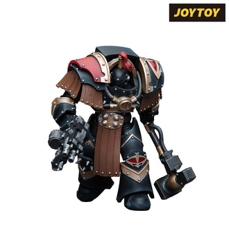 JoyToy Warhammer The Horus Heresy Action Figure - Sons of Horus Justaerin Terminator Squad, Justaerin with Thunder Hammer (1/18 Scale) Preorder