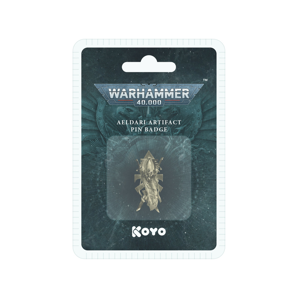 Warhammer 40,000 Aeldari Artifact Pin Badge
