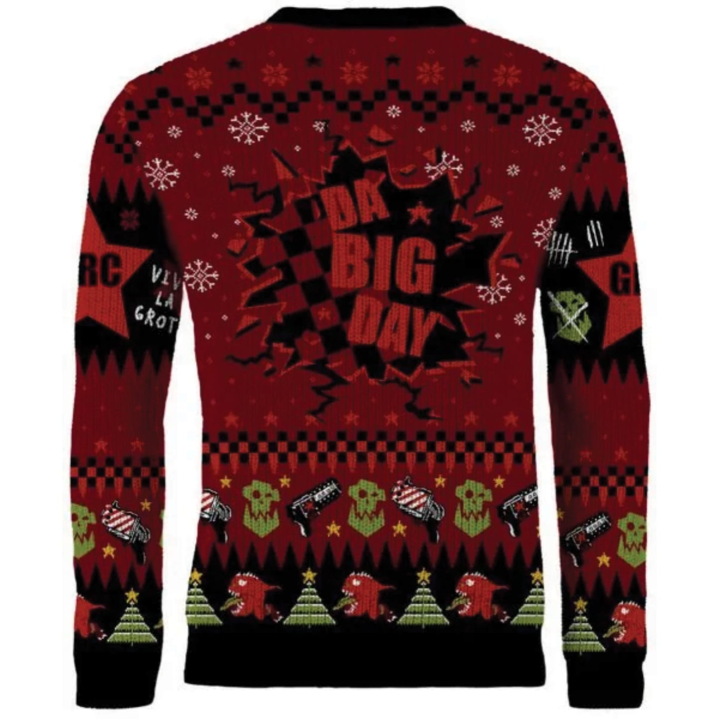 Warhammer 40,000: Armed and Dangerous Red Gobbo Christmas Jumper