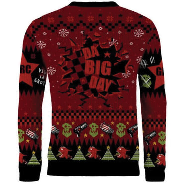 Warhammer 40,000: Armed and Dangerous Red Gobbo Christmas Jumper