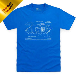 Premium Ultramarines Land Raider T Shirt