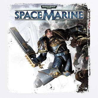Warhammer 40,000: Space Marine White T Shirt
