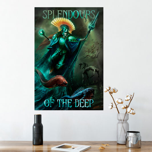 Idoneth Deepkin Slogan Poster