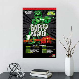 Goff Rocker Festive Tour Poster