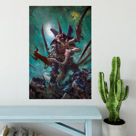 Tyranids Art Poster