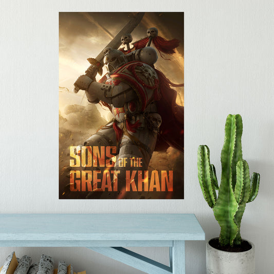 White Scars Slogan Poster