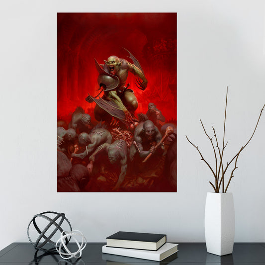 Flesh-eater Courts Poster