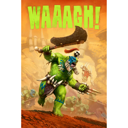 Orruk Warclans Bonesplitterz Slogan Poster